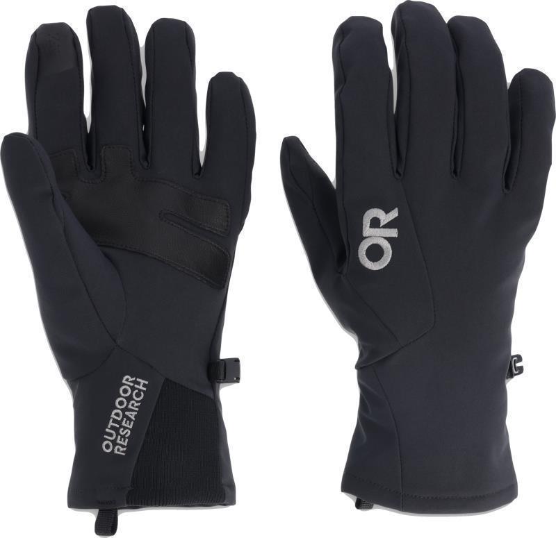 Sureshot Softshell Gloves - Mens - Black 1