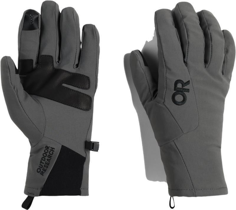 Sureshot Softshell Gloves - Mens - Charcoal 1