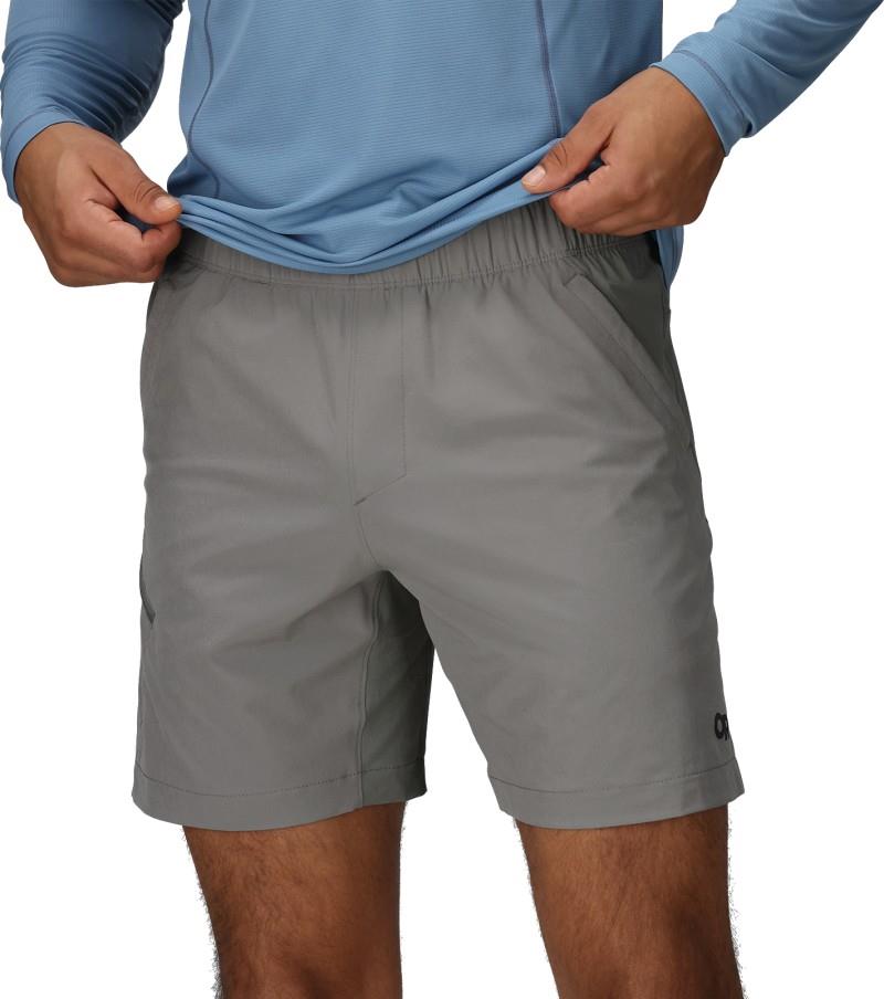 Swift Lite Hybrid Shorts, 7" Inseam - Mens - pewter 1
