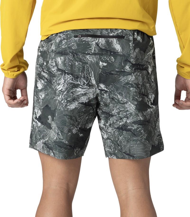 Swift Lite Lined Shorts, 7" Inseam - Mens - malachite baker print 1