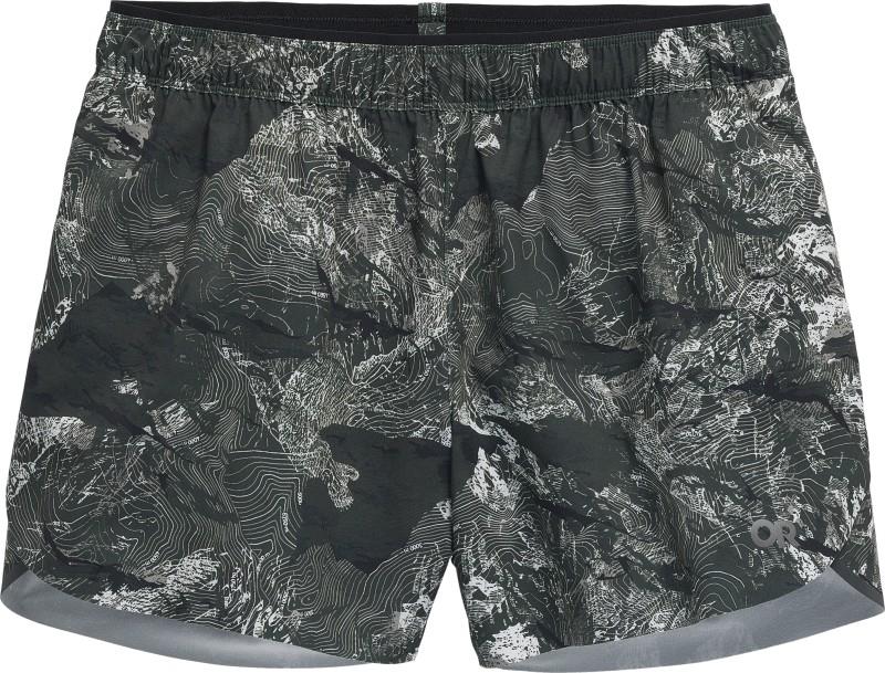Swift Lite Shorts, 4" Inseam - Womens - malachite baker print 1