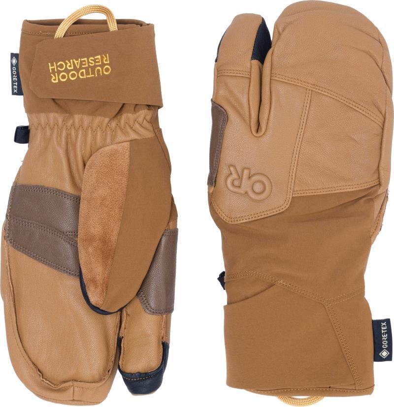 Team GTX 3-Finger Gloves - Dark Natural 1