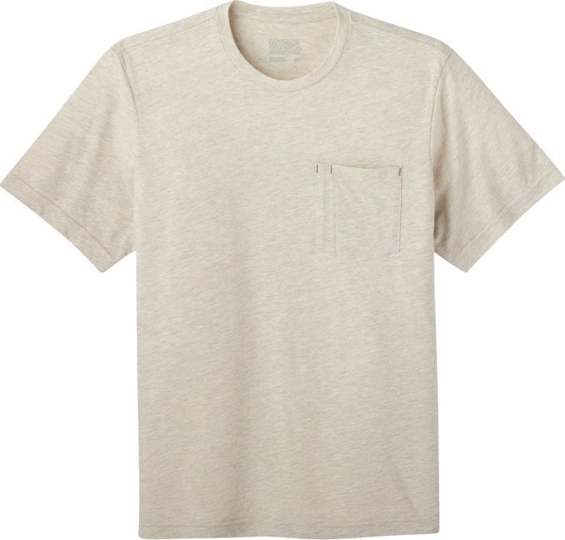 Terra SS T-Shirt - Mens - Oatmeal Heather 1