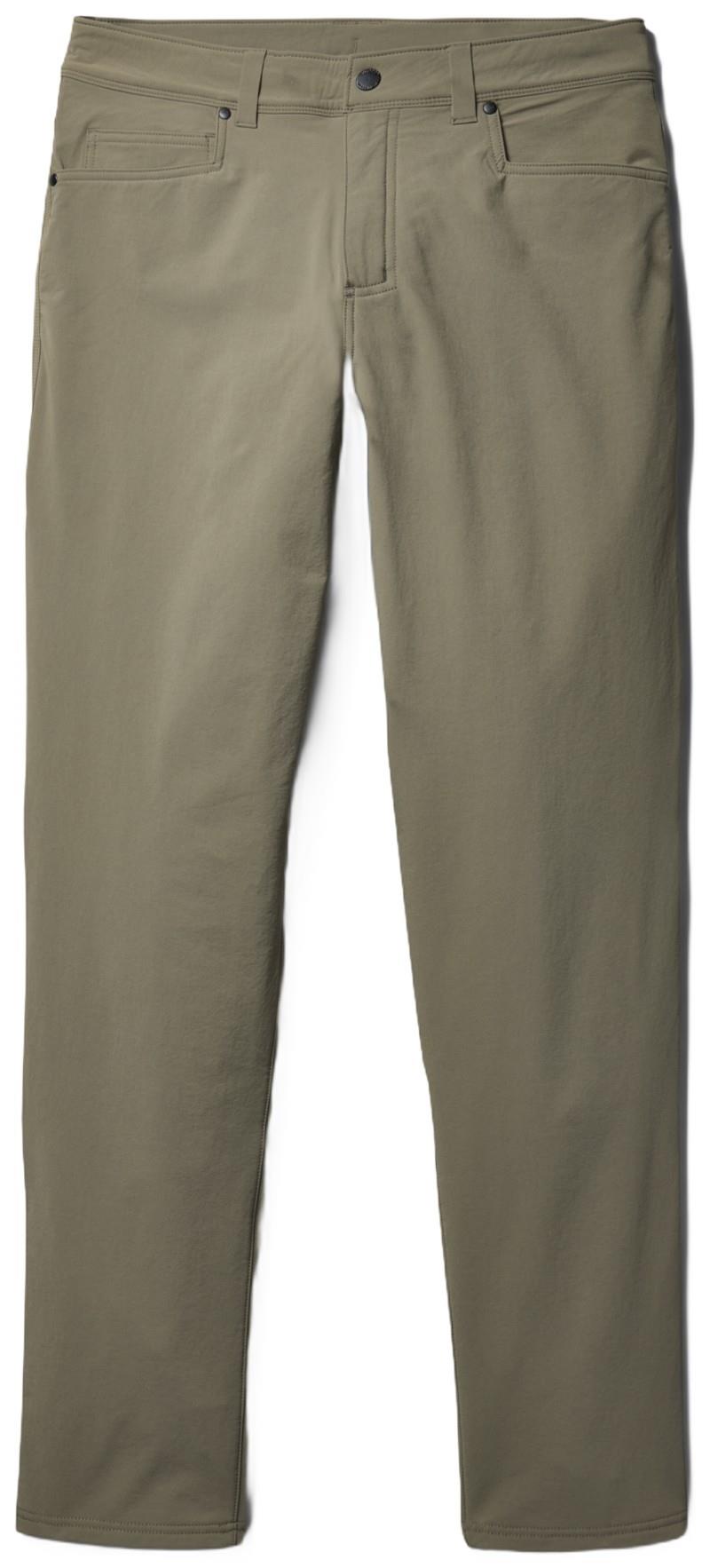 Timberline Fleece Lined Pants, 30" Inseam - Mens - gravel 1