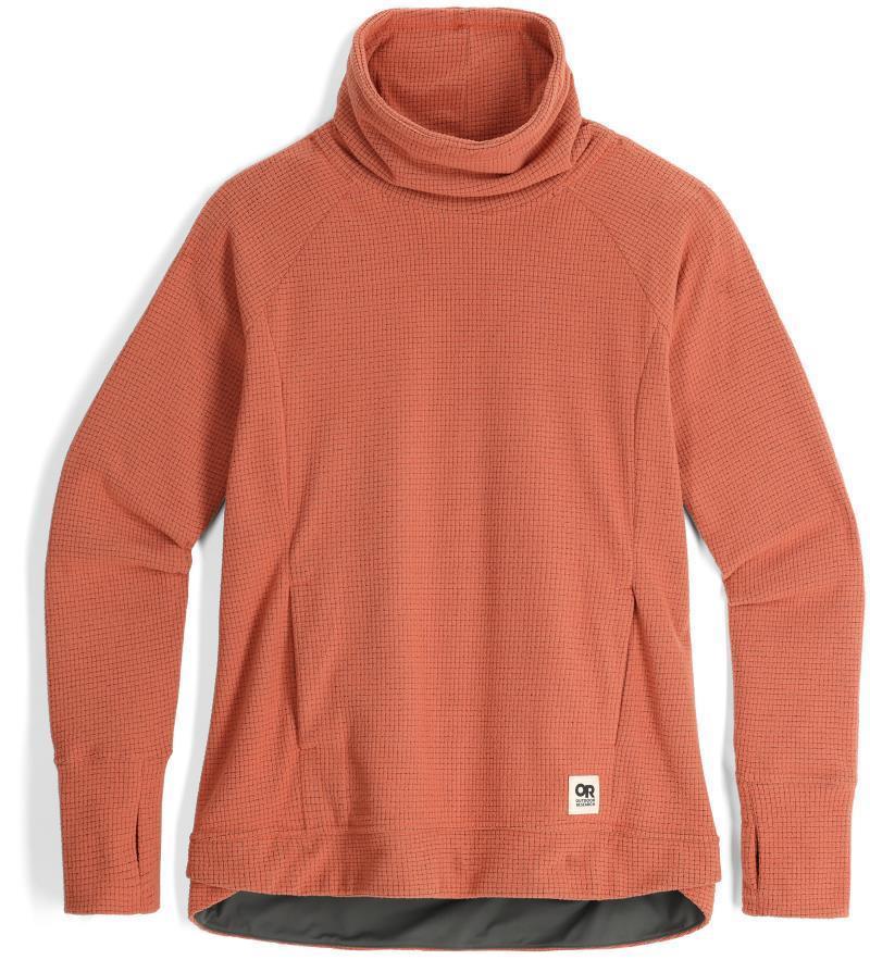 Trail Mix Cowl Pullover - Womens - Cinnamon 1