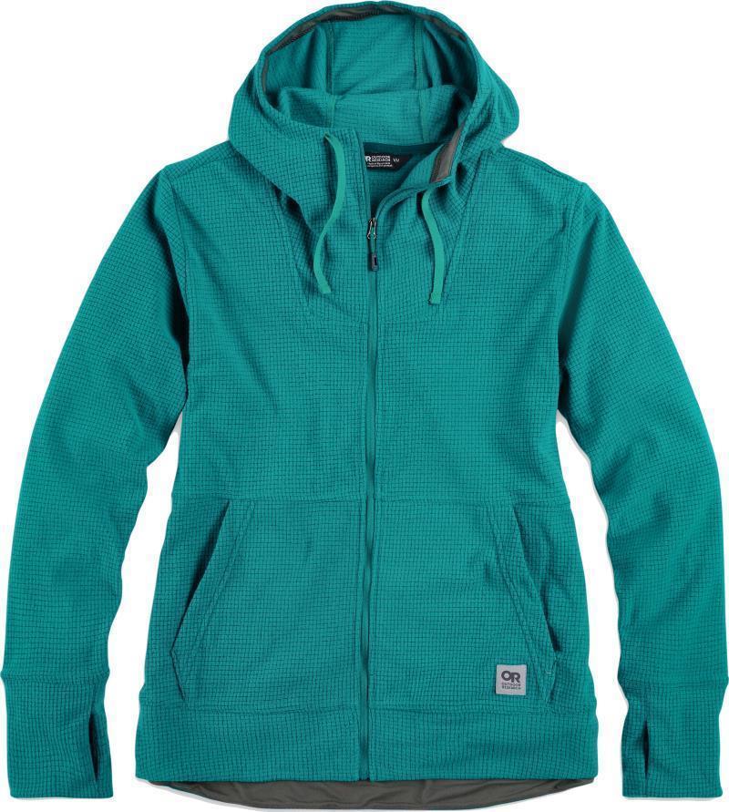 Trail Mix Hoodie - Womens - deep lake 1