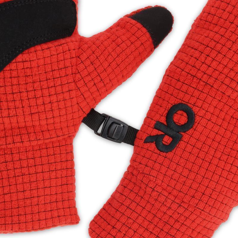 Trail Mix Mitts - Kids - Cranberry 2