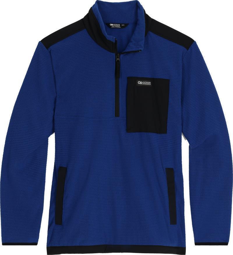 Trail Mix Quarter Zip Pullover - Mens - Galaxy / Black 1