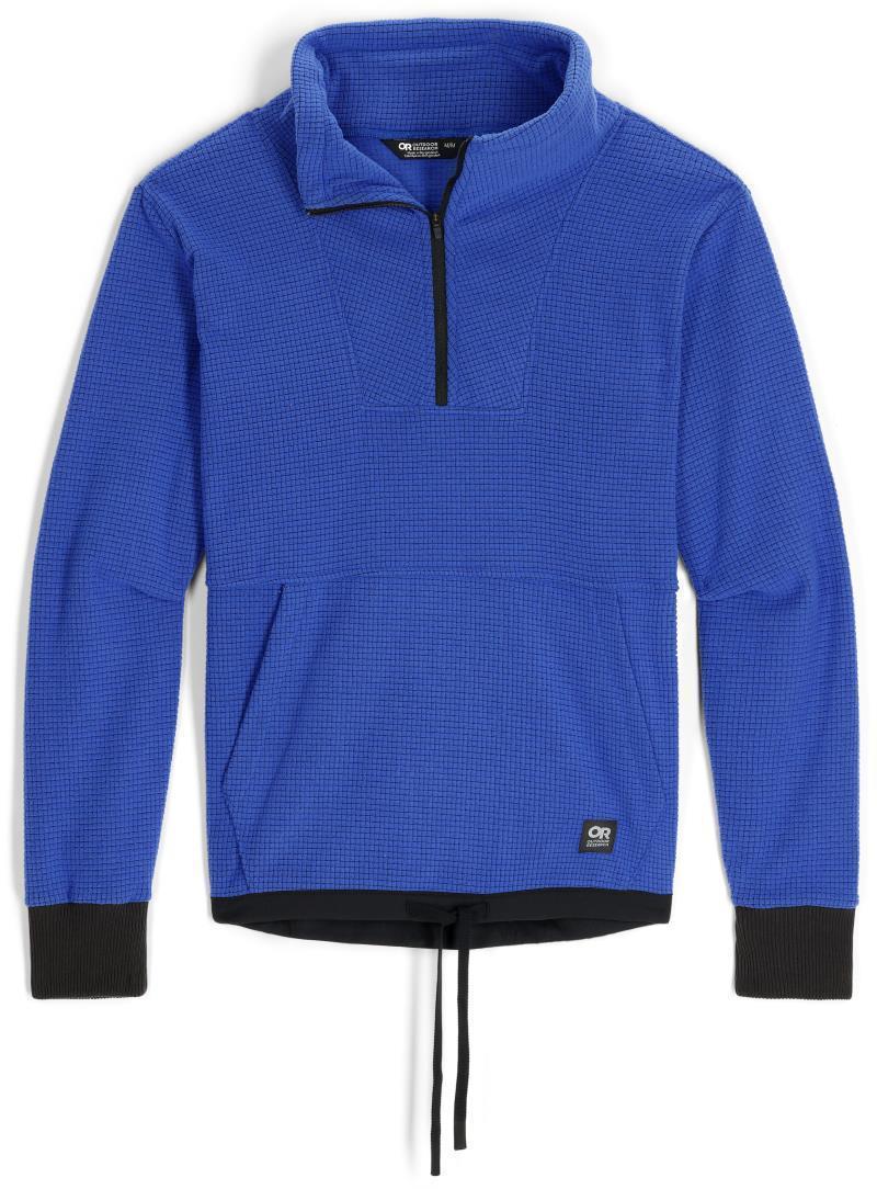 Trail Mix Quarter Zip Pullover - Womens - Ultramarine / Black 1
