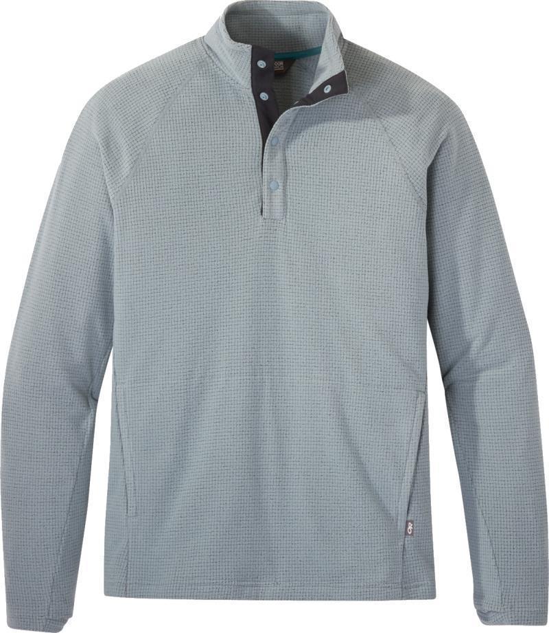 Trail Mix Snap Pullover - Mens - Lead 1