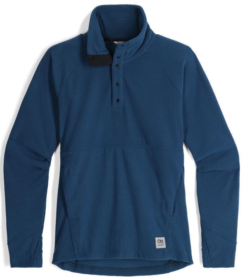 Trail Mix Snap Pullover - Womens - Harbor 1