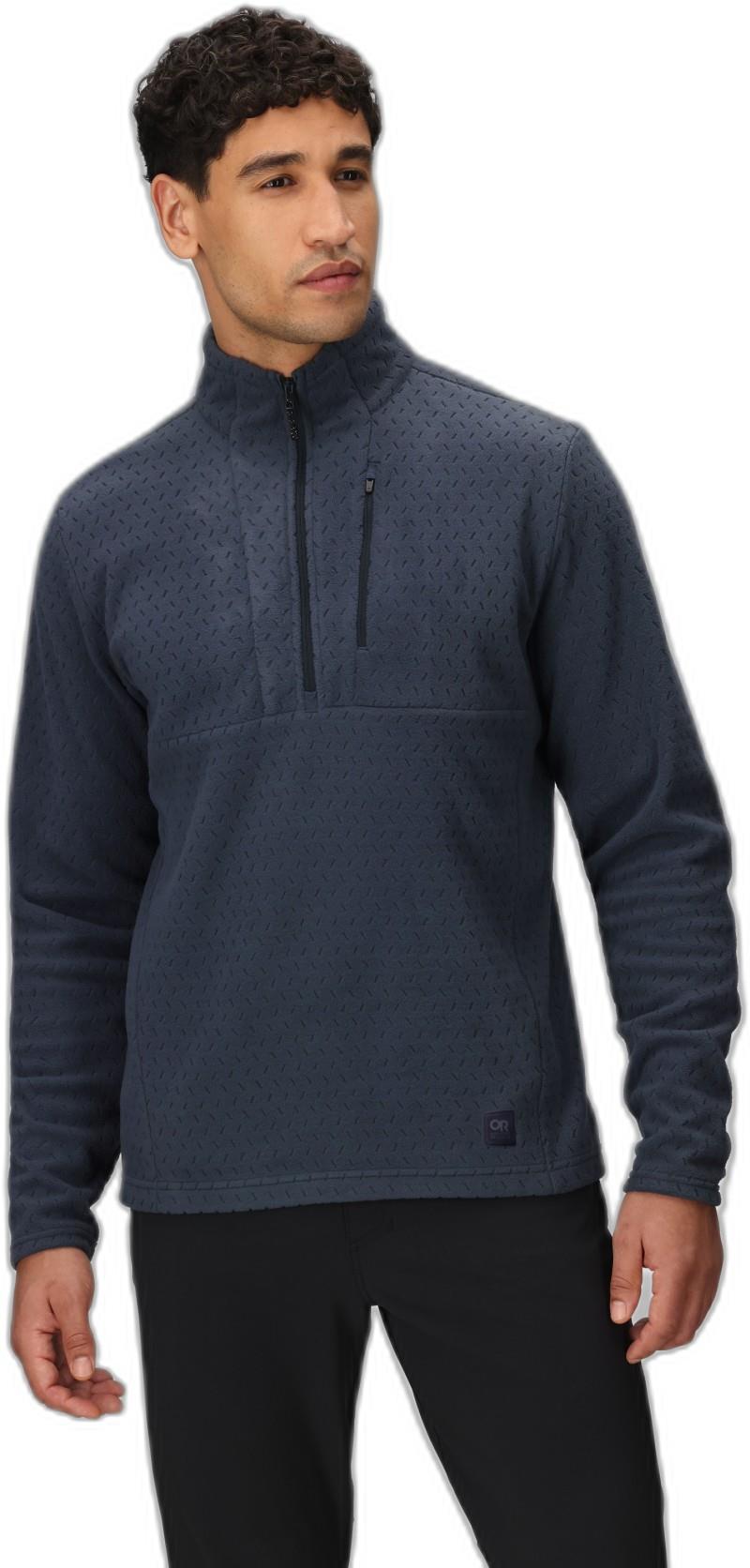 Trail Mix XT Fleece Half Zip - Mens - atlantic 1