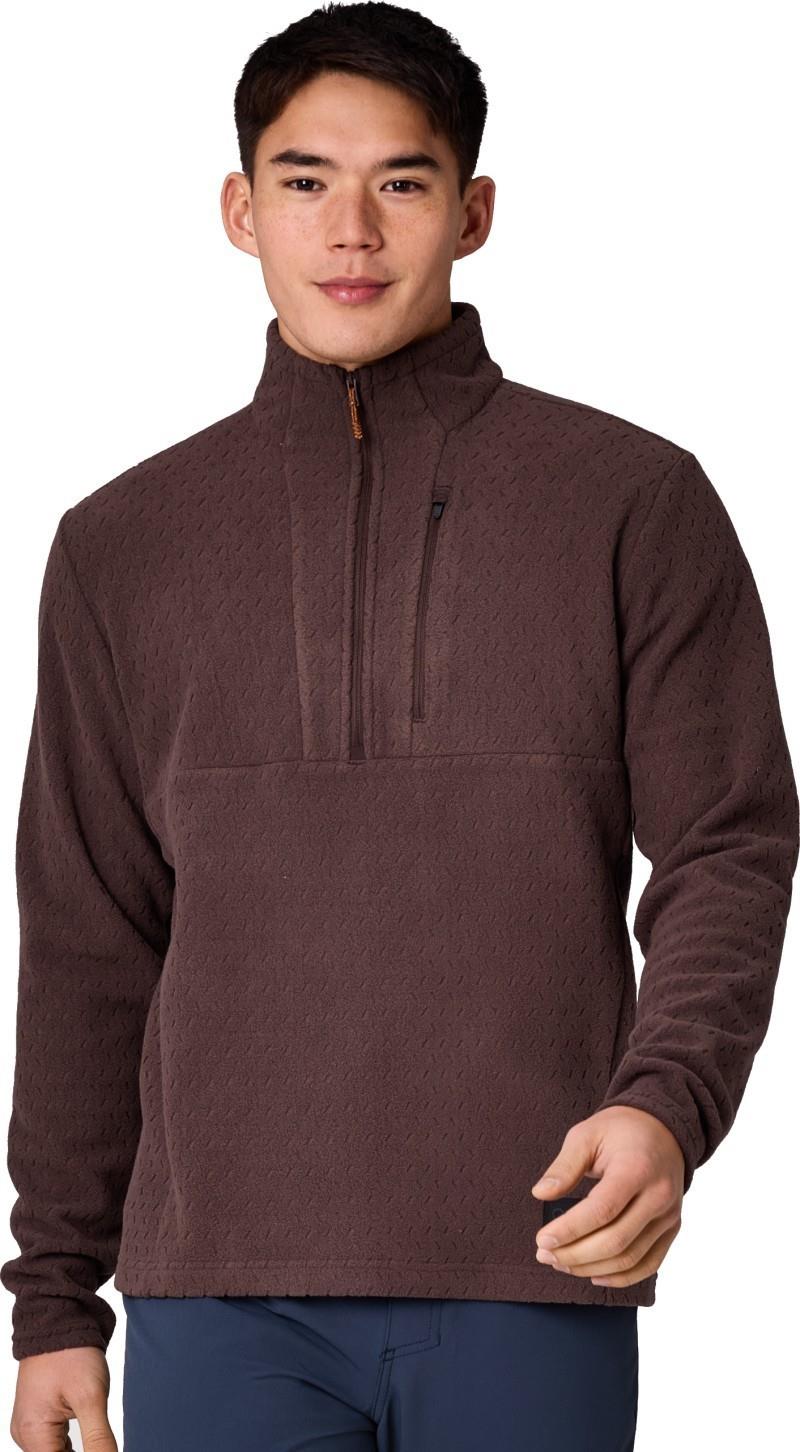 Trail Mix XT Fleece Half Zip - Mens - chestnut 1