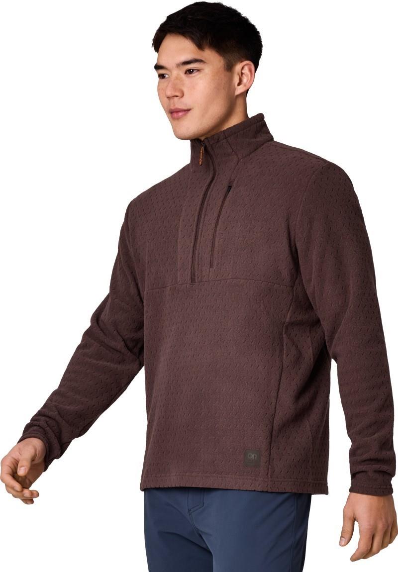 Trail Mix XT Fleece Half Zip - Mens - chestnut 1