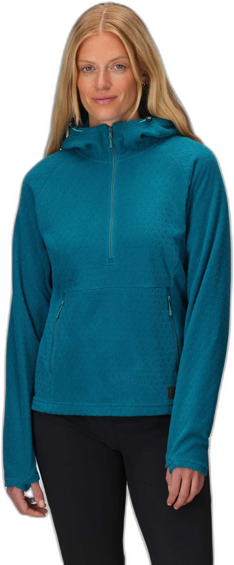 Trail Mix XT Fleece Pullover Hoodie - Womens - aurora 1