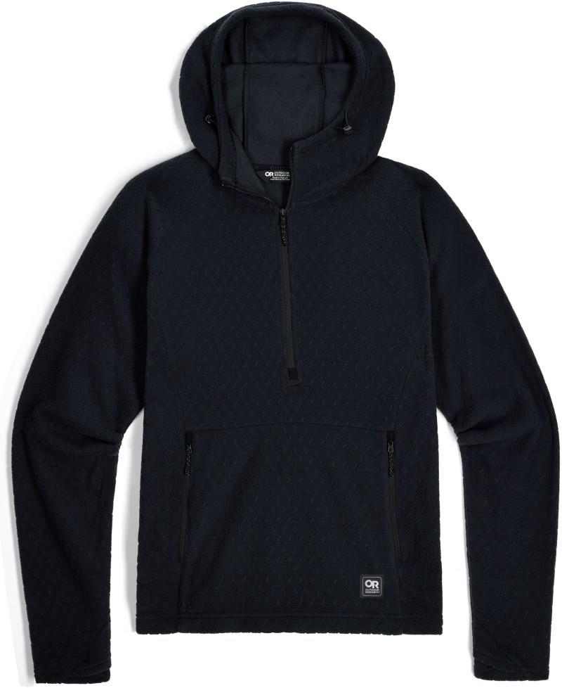 Trail Mix XT Fleece Pullover Hoodie - Womens - black 1