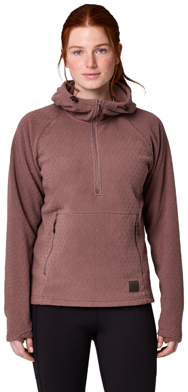 Trail Mix XT Fleece Pullover Hoodie - Womens - terrestrial 1