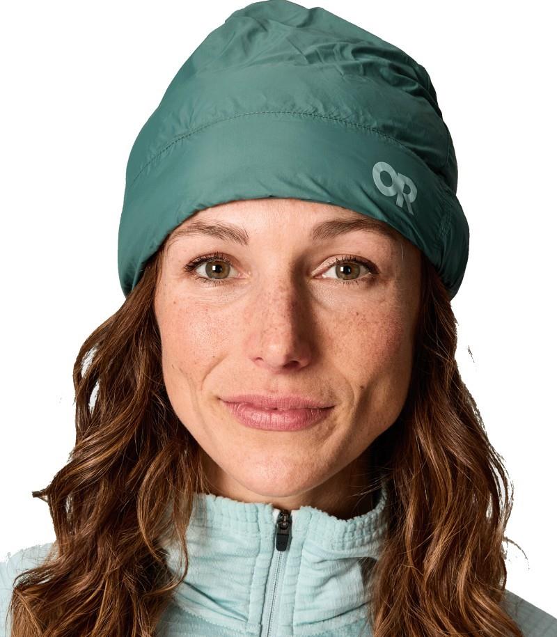 Transcendent Down Beanie - malachite 1