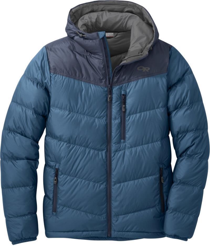 Transcendent Down Hoodie - Mens - Dusk / Naval Blue 1