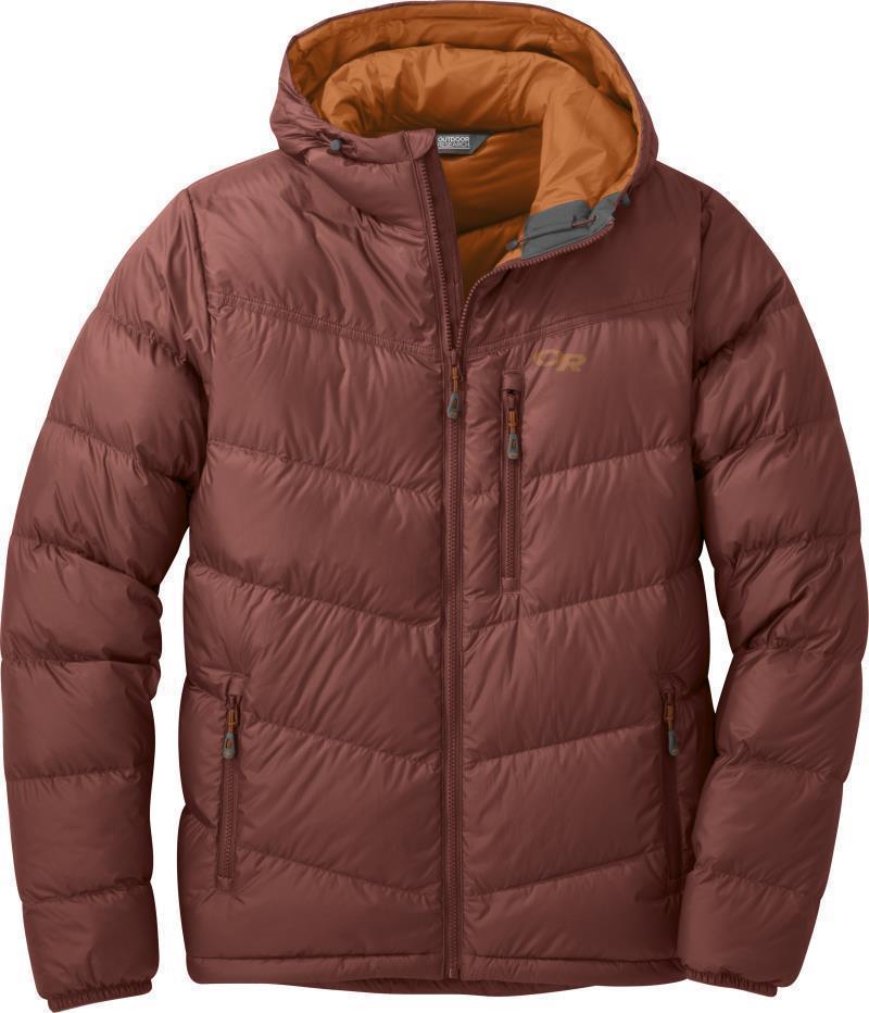 Transcendent Down Hoodie - Mens - Madder 1