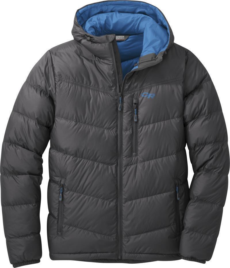 Transcendent Down Hoodie - Mens - Storm 1