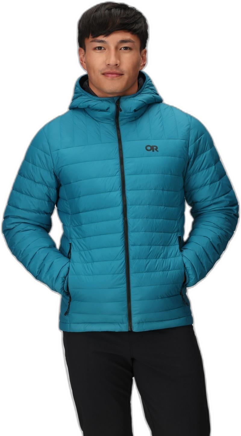 Transcendent Down Hoodie - Mens - aurora 1