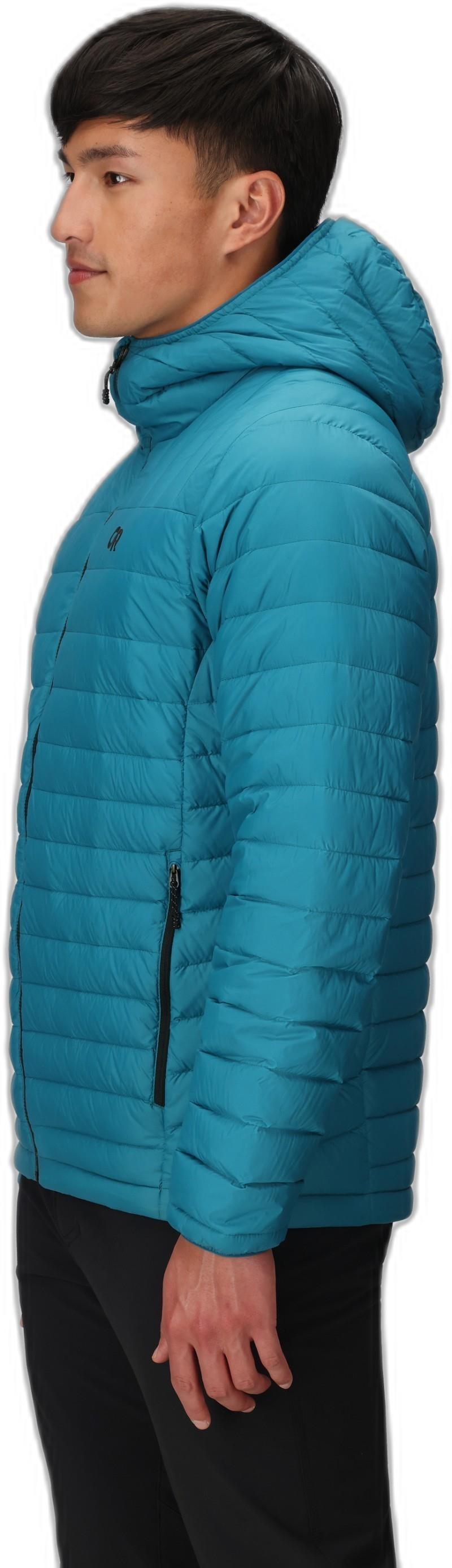 Transcendent Down Hoodie - Mens - aurora 1