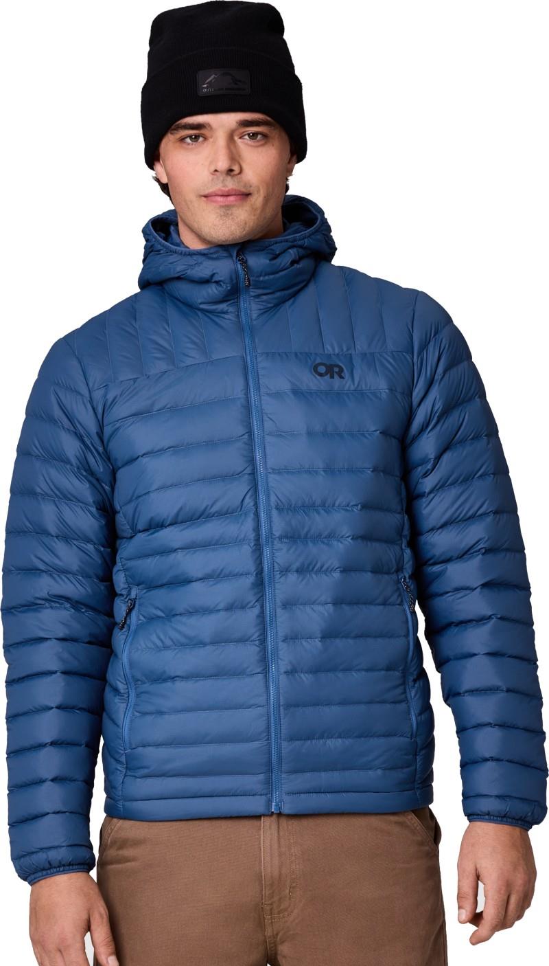 Transcendent Down Hoodie - Mens - skyline 1