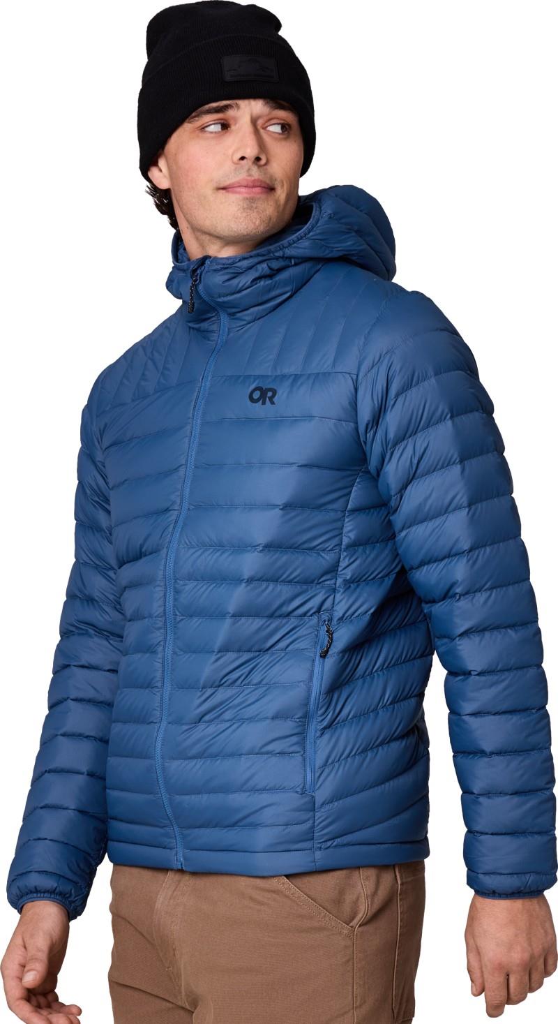 Transcendent Down Hoodie - Mens - skyline 1