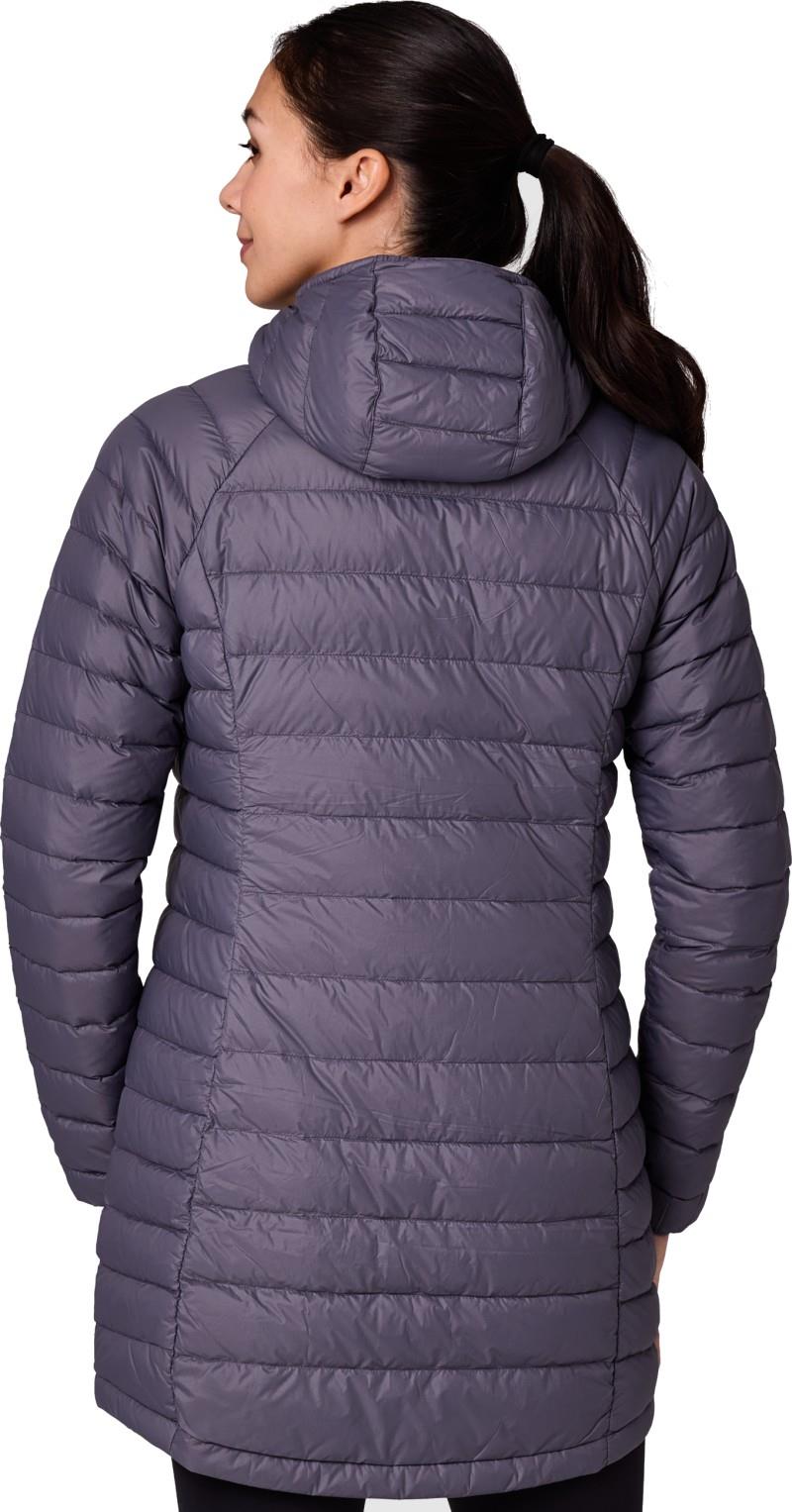Transcendent Down Parka - Womens - smoky quartz 1