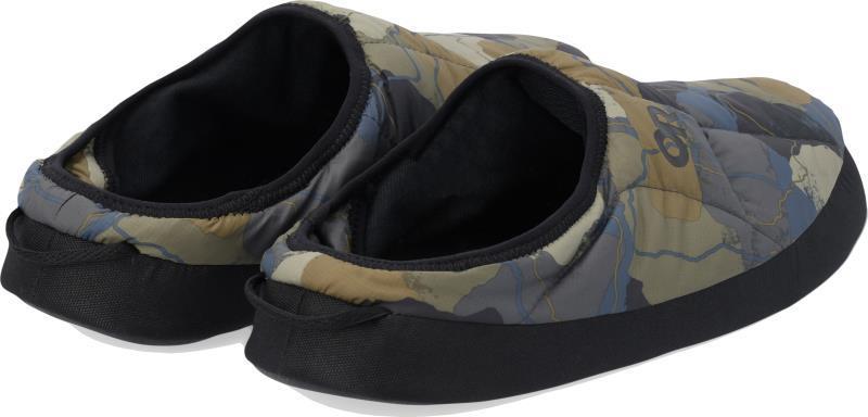 Tundra Slip-On Aerogel Booties - Mens - Loden Camo 2