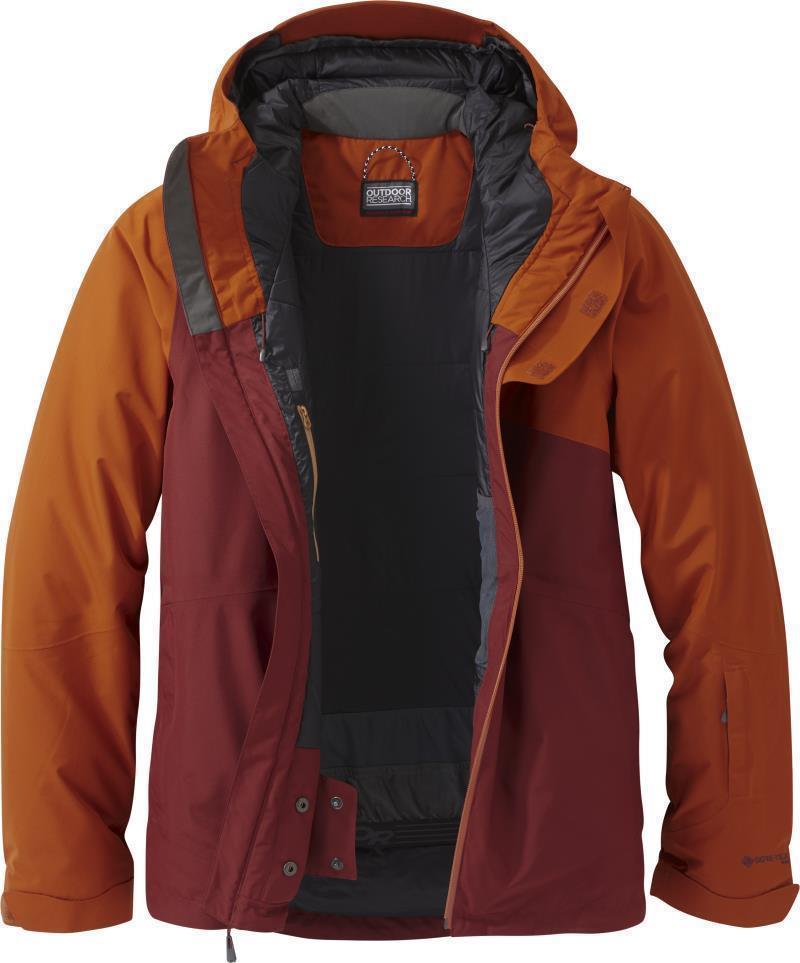 Tungsten Jacket - Mens - madder / umber 1