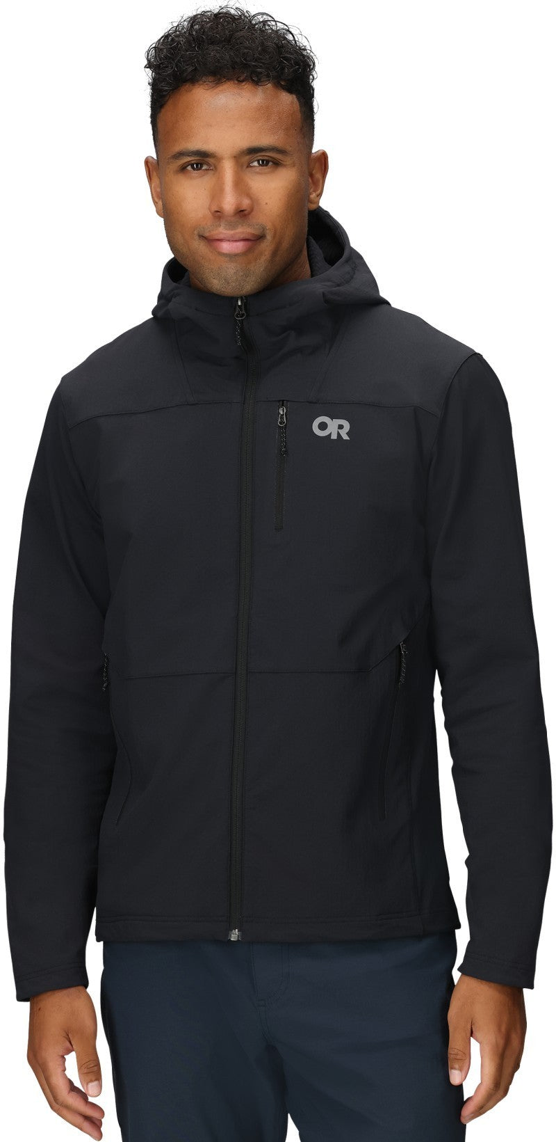 Ultima Softshell Hoodie - Mens - black 1
