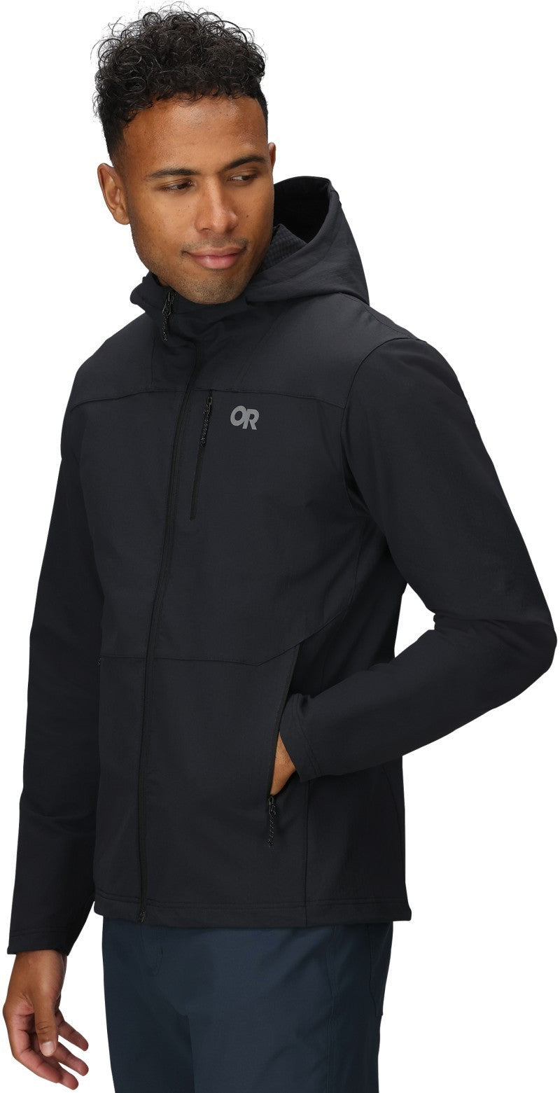 Ultima Softshell Hoodie - Mens - black 1