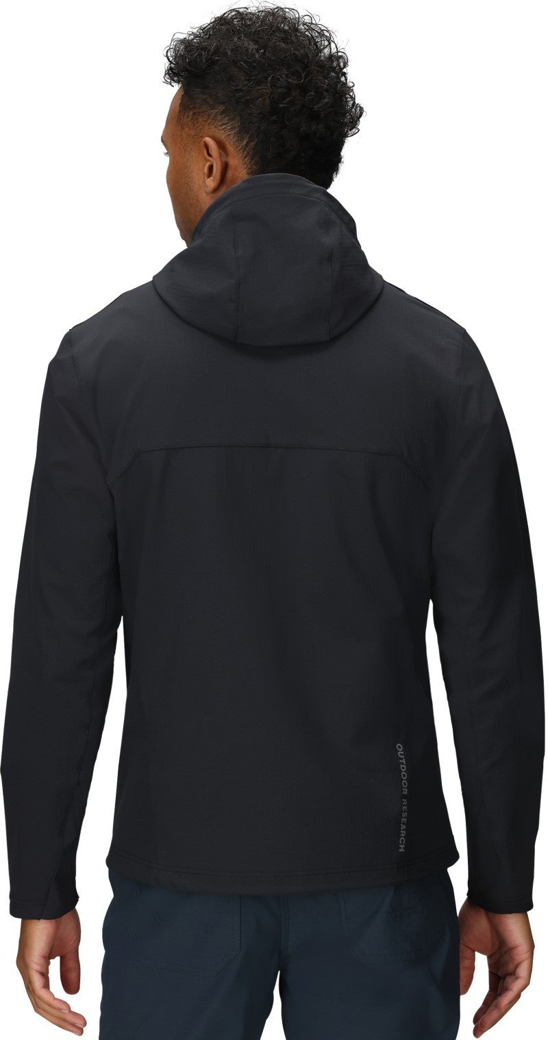 Ultima Softshell Hoodie - Mens - black 1