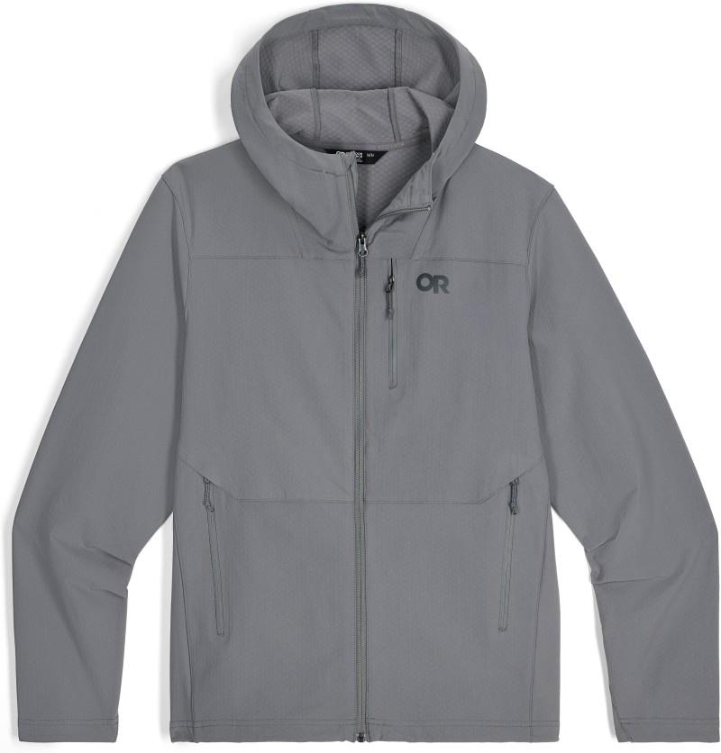 Ultima Softshell Hoodie - Mens - wolf grey 1