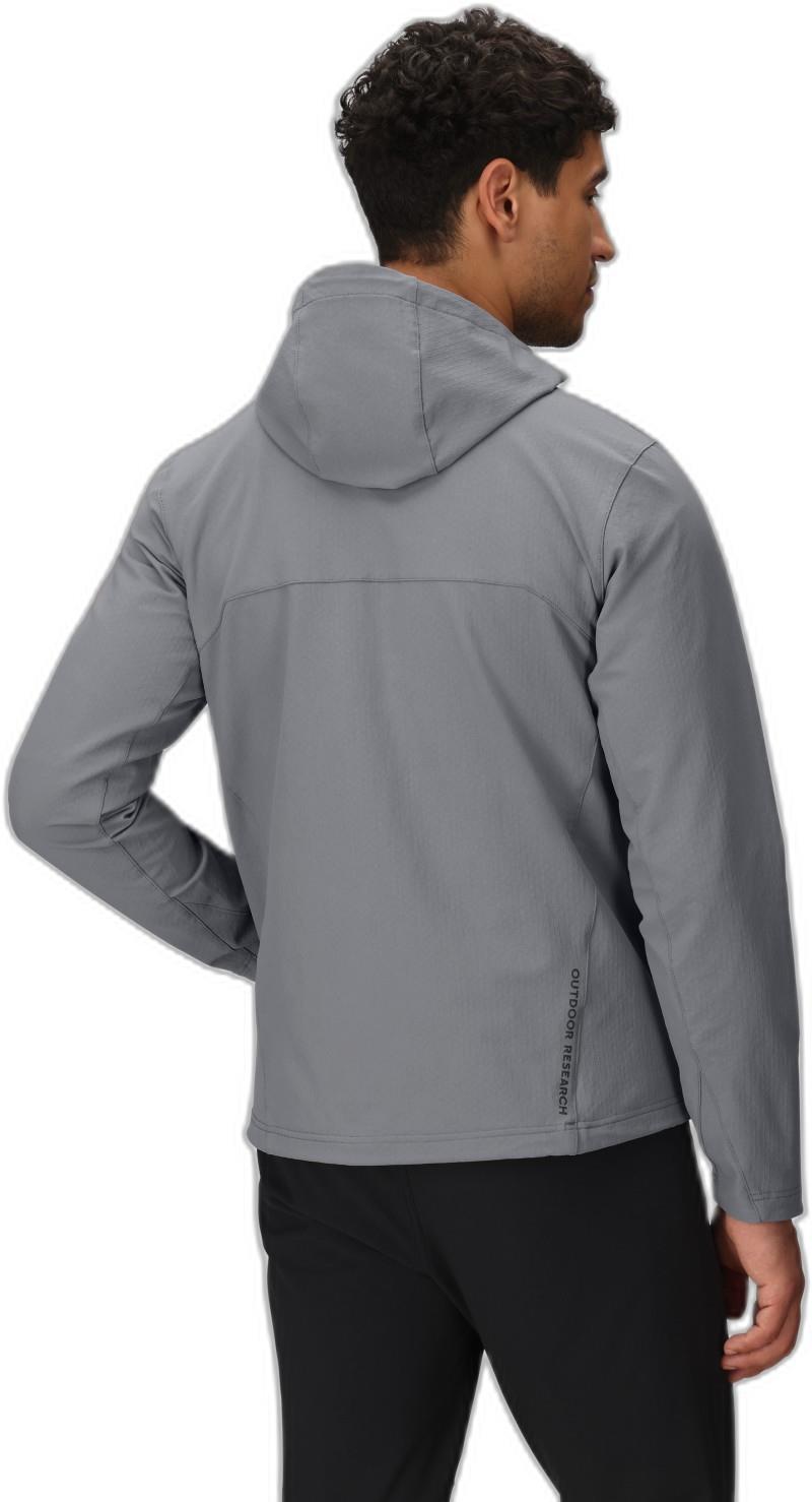 Ultima Softshell Hoodie - Mens - wolf grey 1
