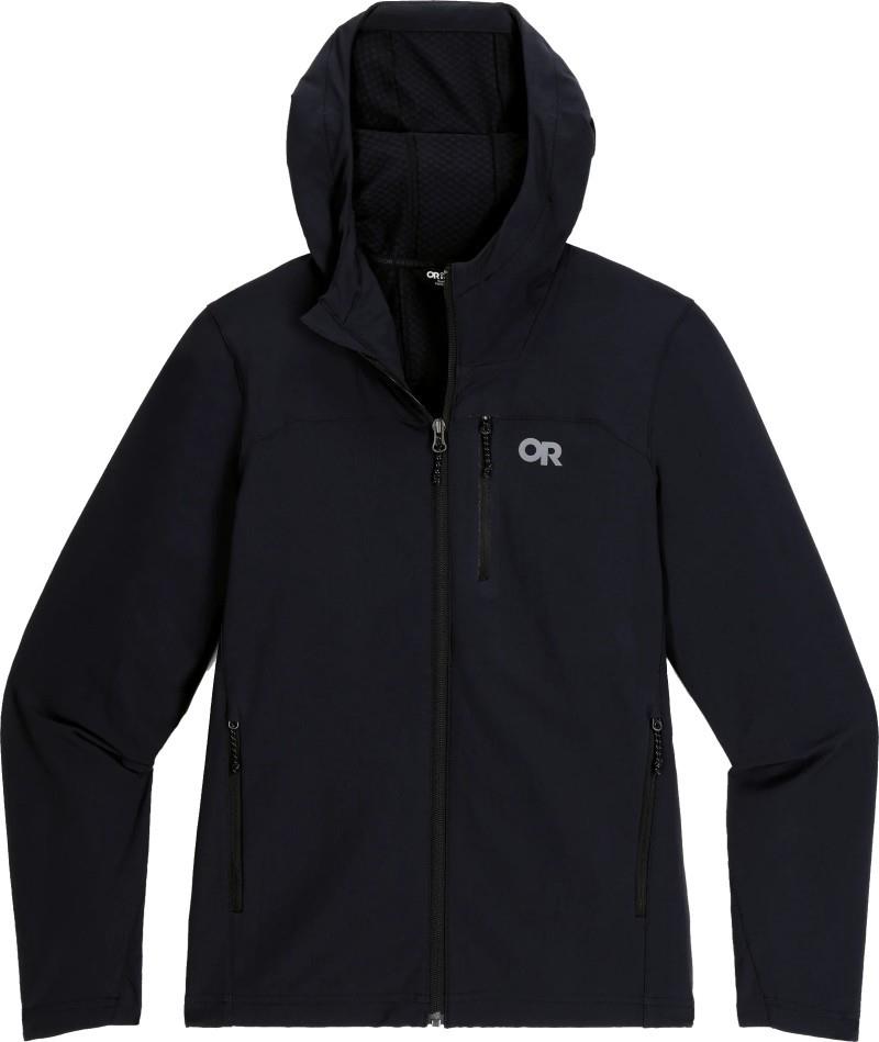 Ultima Softshell Hoodie - Womens - black 1