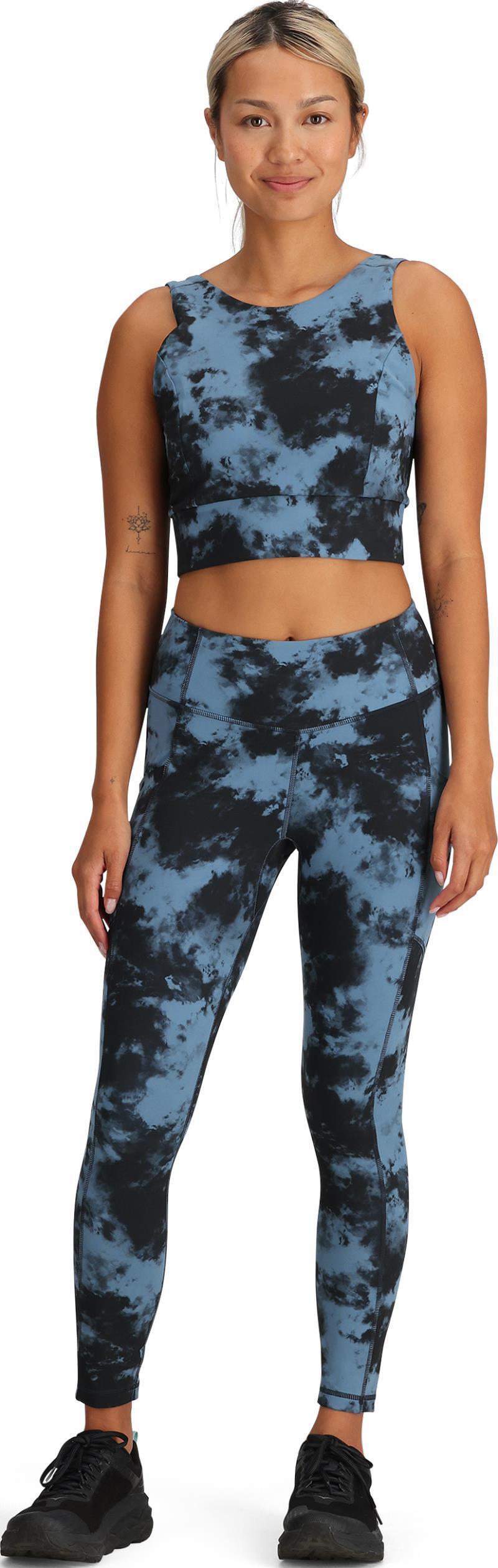Vantage Printed 7/8 Leggings - Womens - Olympic Cloud Scape 4