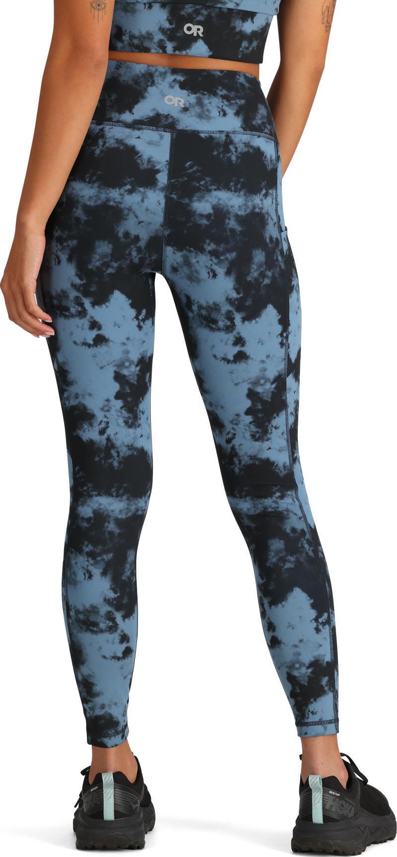 Vantage Printed 7/8 Leggings - Womens - Olympic Cloud Scape 5