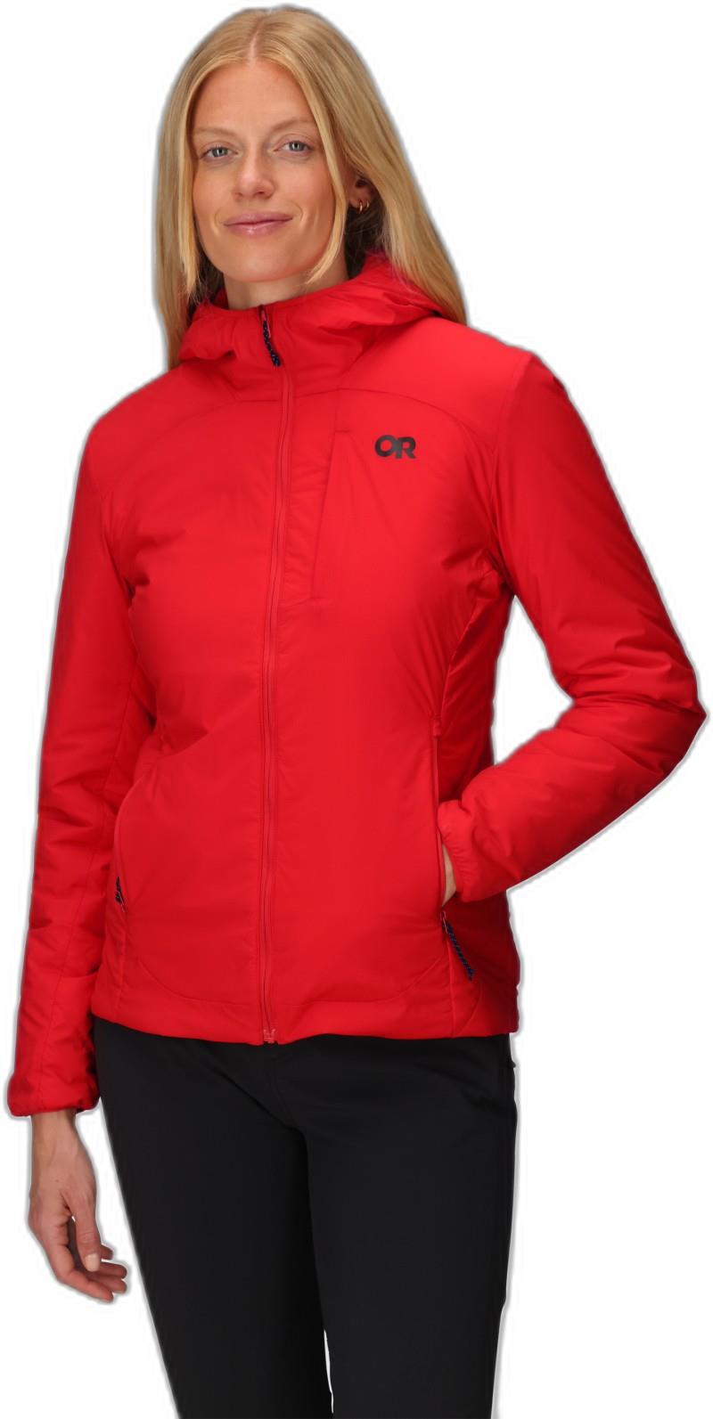 Vesper Insulated Hoodie - Womens - lingonberry 1
