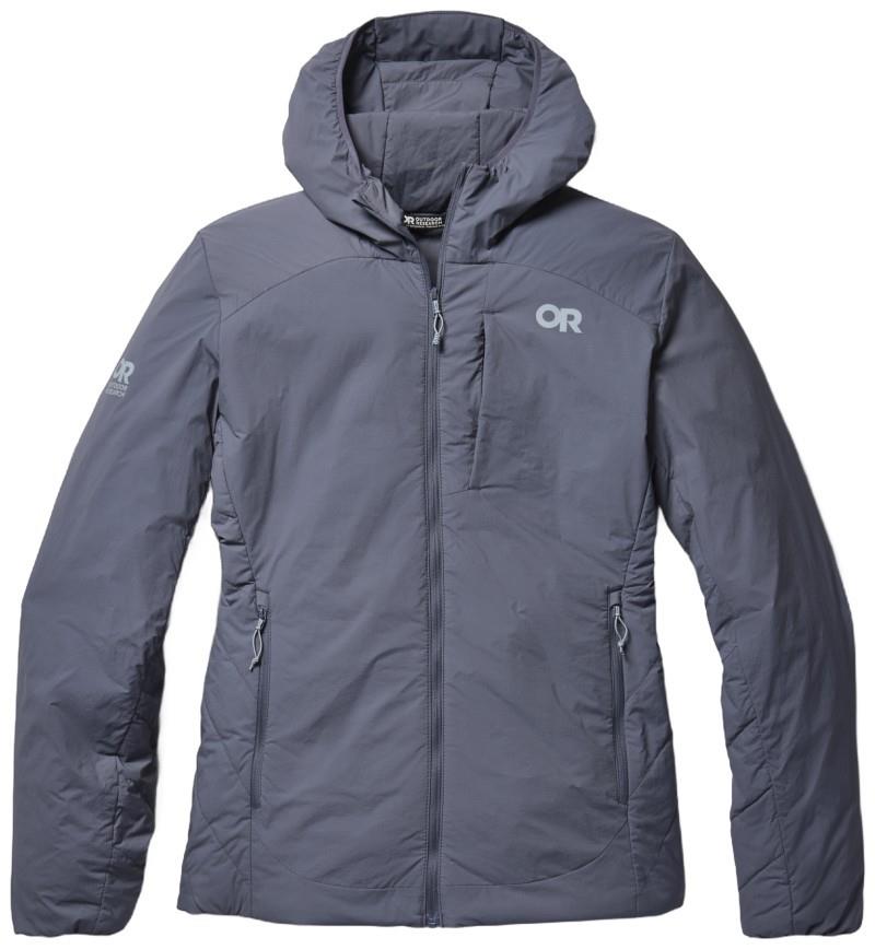 Vesper Insulated Hoodie - Womens - smoky quartz 1