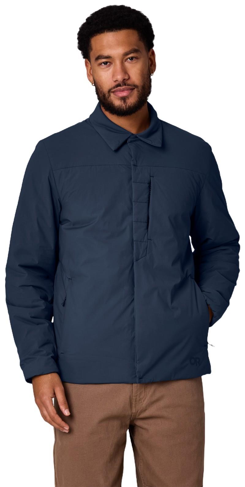 Vesper Insulated Shirt Jacket - Mens - atlantic 1