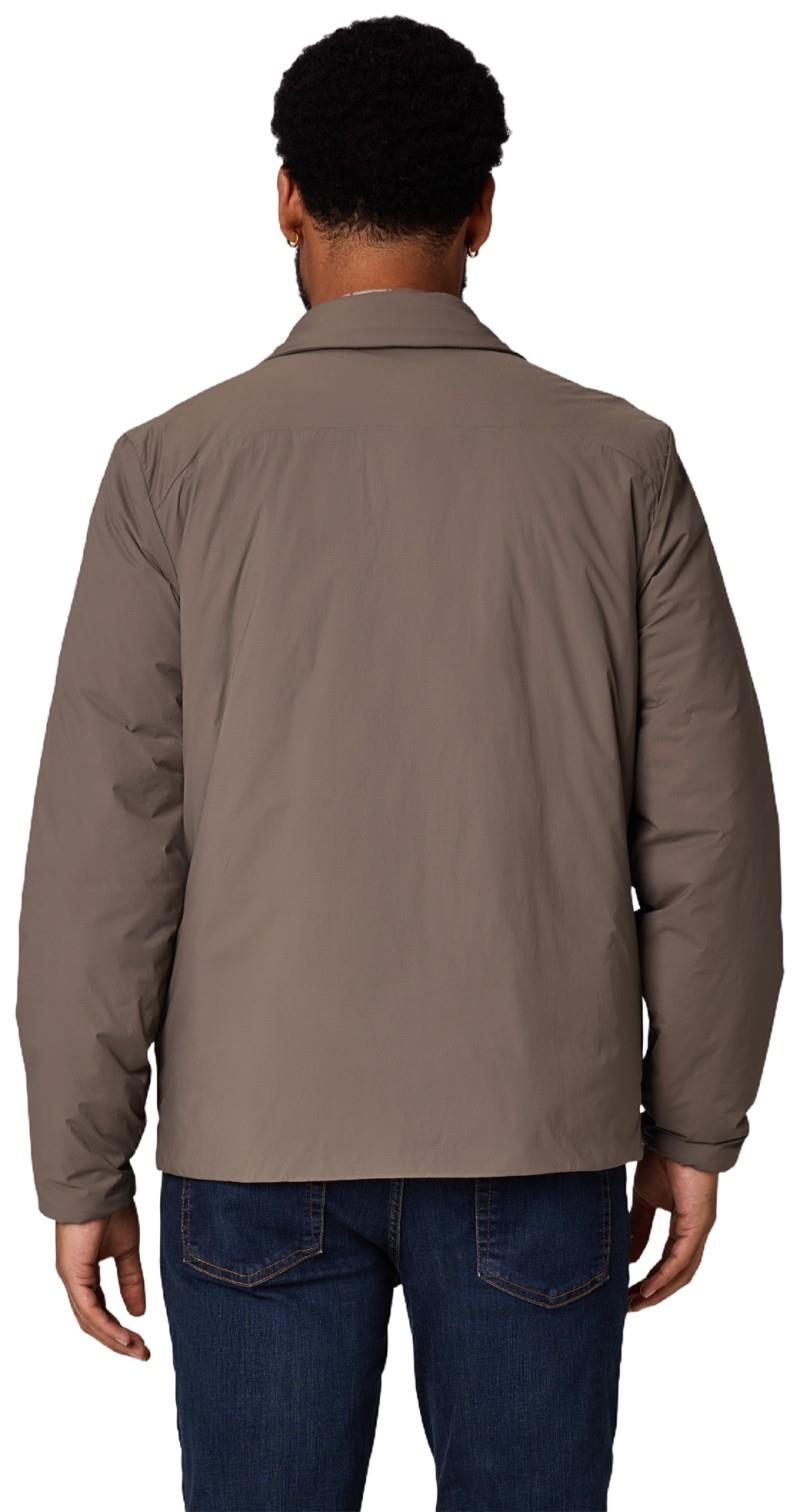 Vesper Insulated Shirt Jacket - Mens - gravel 1