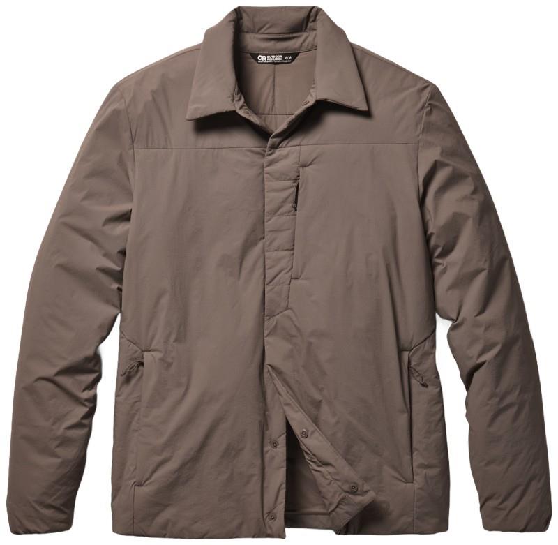 Vesper Insulated Shirt Jacket - Mens - gravel 1