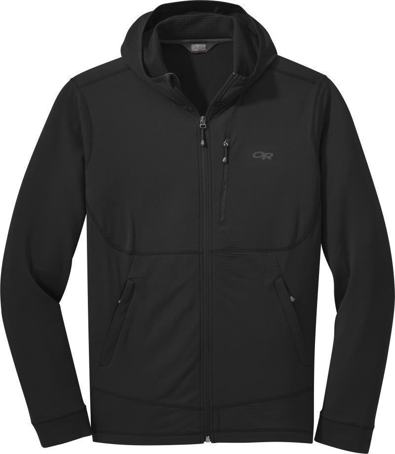 Vigor Full Zip Hoodie - Mens - Black 1