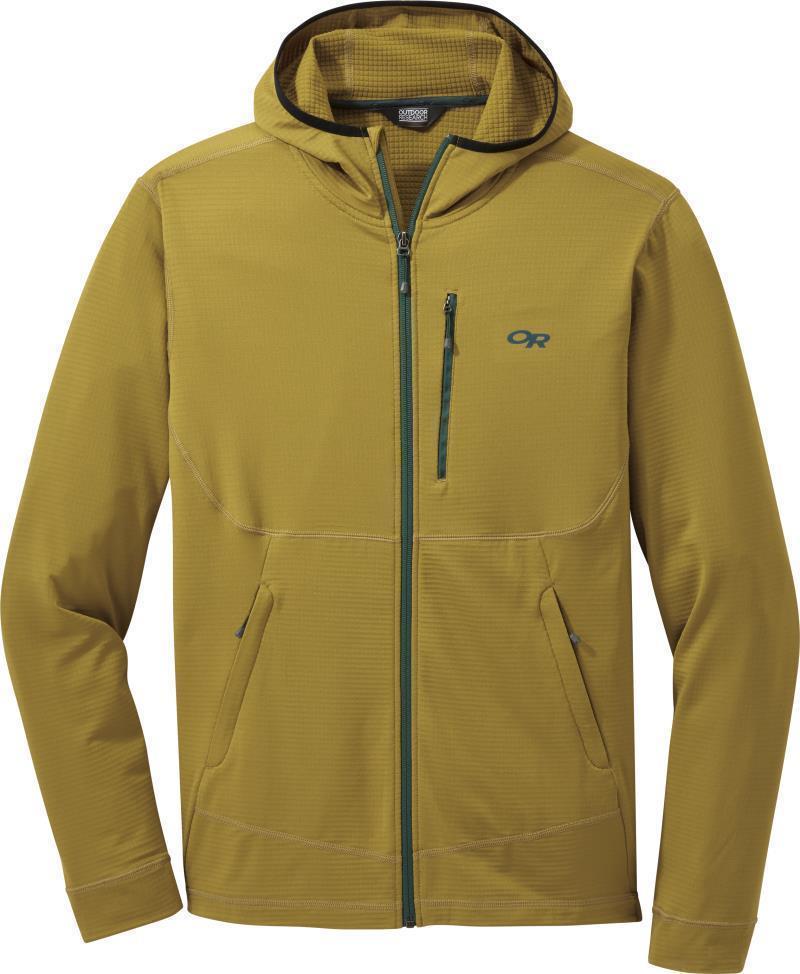 Vigor Full Zip Hoodie - Mens - Lichen 1