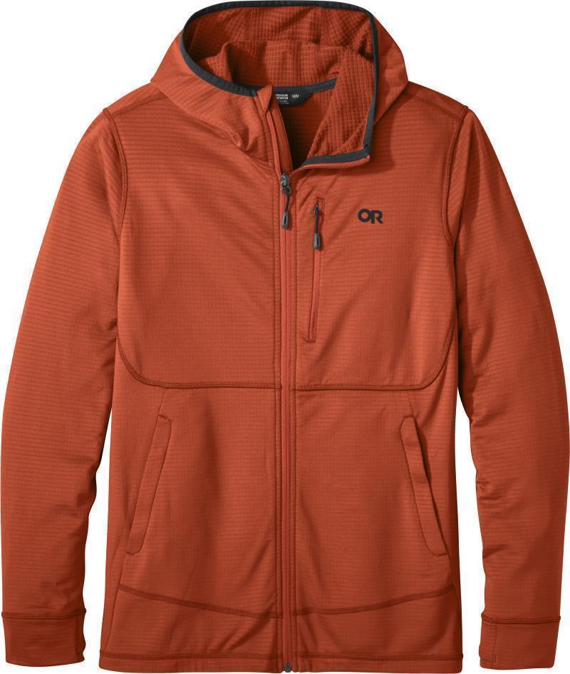 Vigor Full Zip Hoodie - Mens - Redrock 1