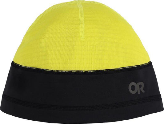 Vigor Grid Fleece Beanie - Sulphur 1