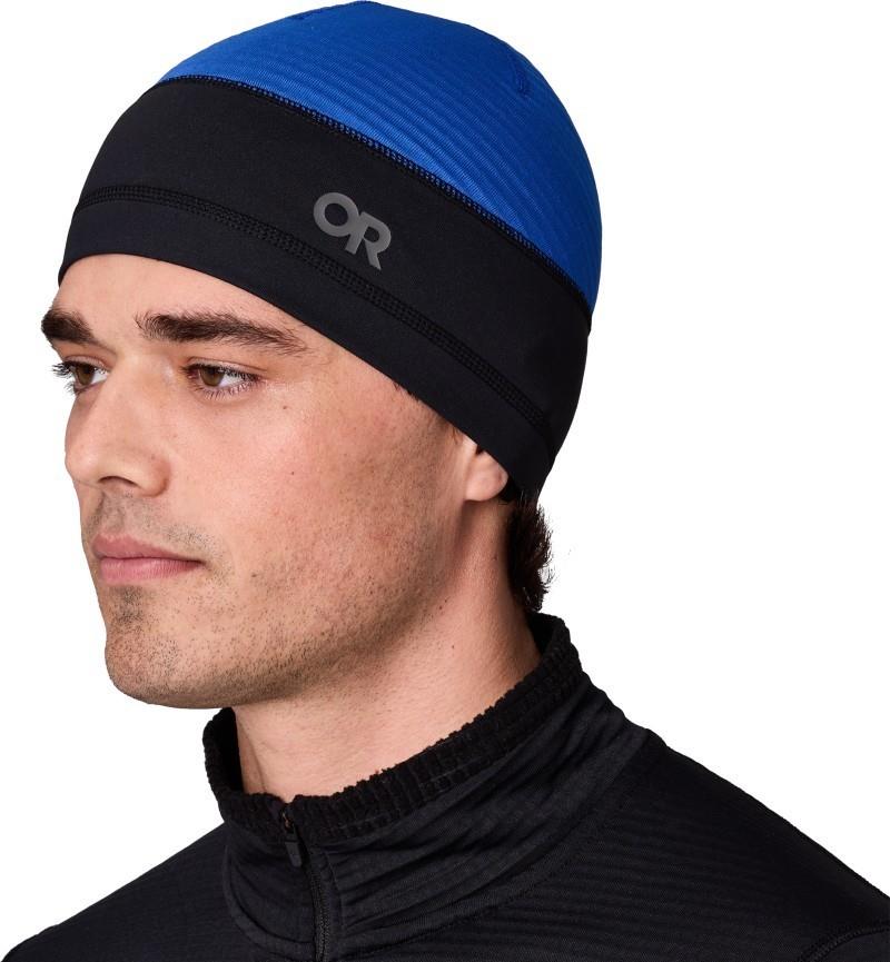 Vigor Grid Fleece Beanie - azurite 1